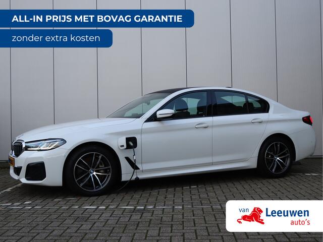 BMW 5-SERIE 545e xDrive | H&K | Head-up | Parkeercamera | M-sport | Leder