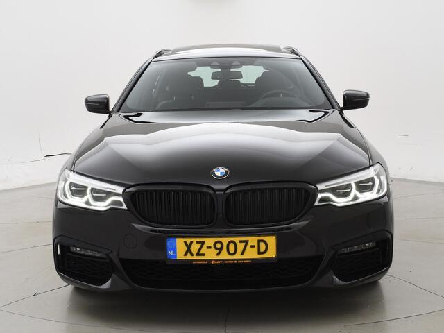 BMW 5-SERIE Touring 520i 184 PK M-SPORT H.E. AUT. *ALMANDINBRAUN* + PANORAMA | NAPPA LEDER | HEAD-UP | 19 INCH