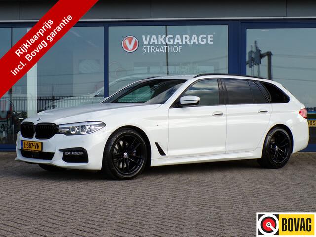 BMW 5-SERIE Touring 530i High Executive M-Sport, Full LED / Trekhaak / Camera + Sensoren / Stoelverwarming / 18' Sportvelgen