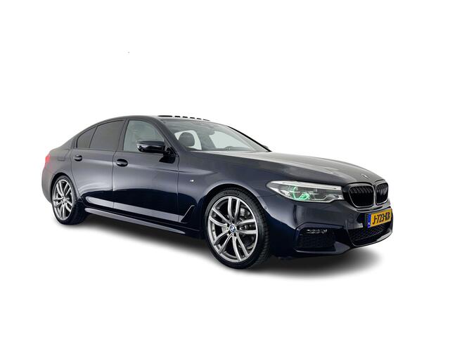BMW 5-SERIE 520d xDrive High Executive Aut. *PANO | FULL-LEATHER | FULL-LED | HEAD-UP | DIGI-COCKPIT | NAVI-FULLMAP | TOP-VIEW | MEMORY-PACK | ECC | PDC | CRUISE | 20''ALU | TOWBAR*