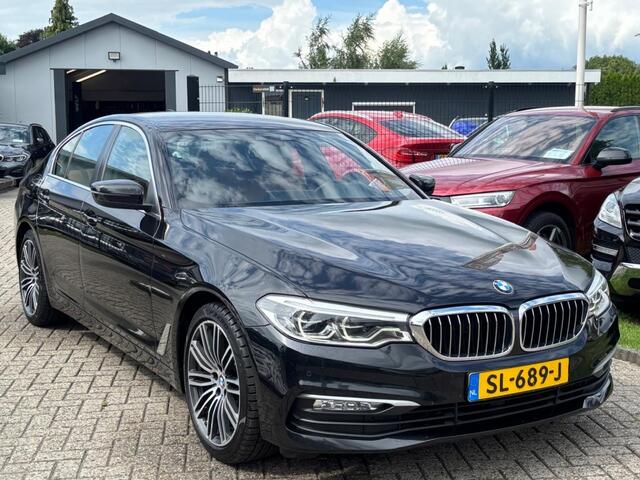 BMW 5-SERIE 520D Aut Sedan High Exe 2018 Zwart Dealer Auto