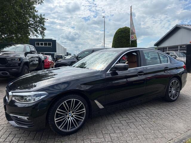 BMW 5-SERIE 520D Aut Sedan High Exe 2018 Zwart Dealer Auto