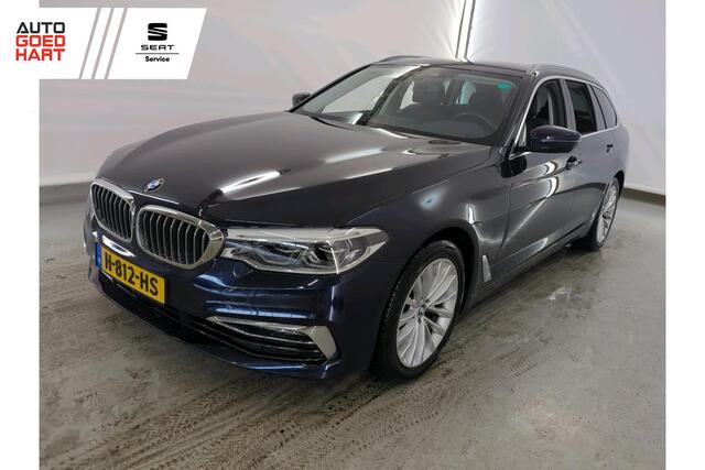 BMW 5-SERIE Touring 520i Luxuryline Full-Led Comfort-Zetels Dakota-Leer 360-Camera