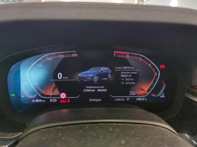 BMW 5-SERIE Touring 520i Luxuryline Full-Led Comfort-Zetels Dakota-Leer 360-Camera