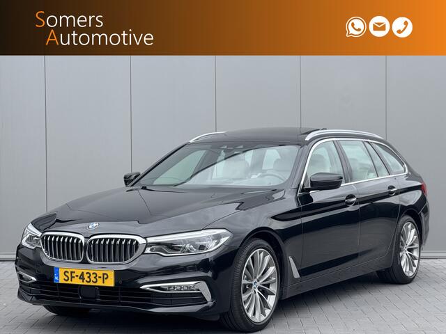 BMW 5-SERIE Touring 520i Luxury Line High Executive | Panorama | Driving Assistant | HUD | Trekhaak