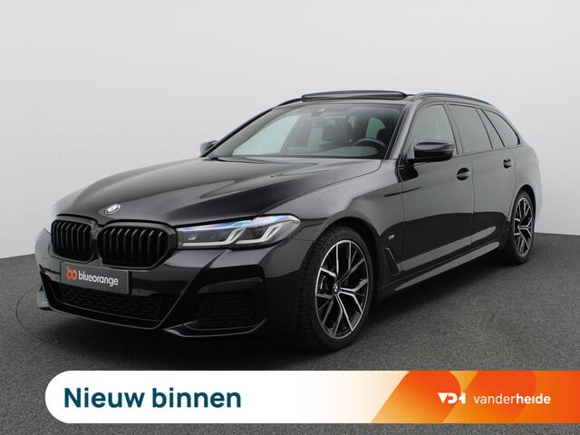 BMW 5-SERIE Touring 520i Business Edition Plus 184PK AUT8 M-Sport, Pano-Schuifdak, Laser-LED Koplampen, Stoelventilatie, Memorystoelen, Navi, Keyless, Achteruitrijcamera, Cruise Controle, Trekhaak, 19" LM Velgen