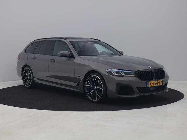 BMW 5-SERIE Touring 540i xDrive High Executive Edition | PANO | 360° | ADAPTIVE | HUD | LASER | H&K | MEMORY | STOELVENT. | STOEL- EN STUURVERW. | TREKHAAK