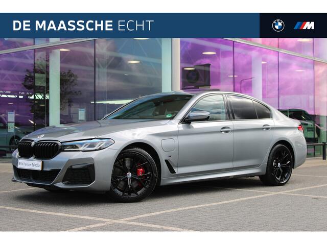 BMW 5-SERIE 530e High Executive M Sport Automaat / Schuif-kanteldak / Trekhaak / Laserlight / Achteruitrijcamera / Stoelventilatie / Head-Up / Active Steering