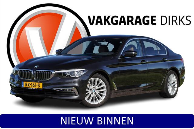 BMW 5-SERIE 520i Aut8 Exe ? Leder ? H&K ? Sfeer
