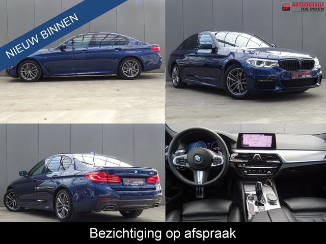 BMW 5-SERIE 520i High Executive * LEER * M-PAKKET * DEALER ONDERH. !!