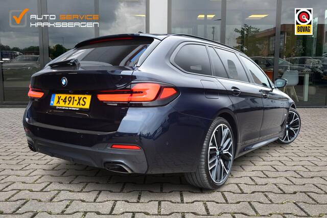 BMW 5-SERIE Touring 530d xDrive M-Sport | Pano | Trekhaak | 360 Camera | H&K | Nappa |