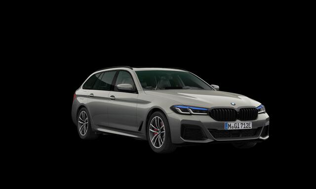BMW 5-SERIE Touring 530e M Sport, M Stoelen, pano, H/K, tr.haak, leder, 20", ACC, HUD, keyless, privacy, NP95k