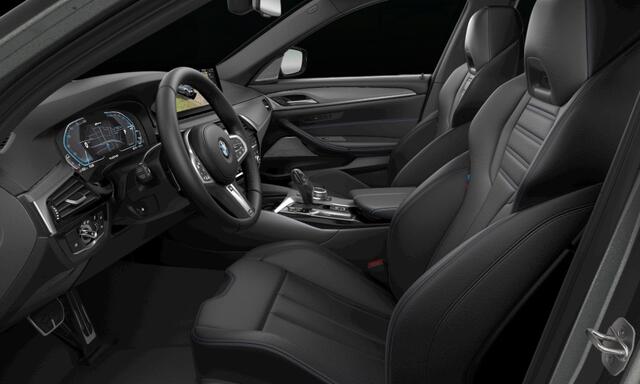 BMW 5-SERIE Touring 530e M Sport, M Stoelen, pano, H/K, tr.haak, leder, 20", ACC, HUD, keyless, privacy, NP95k