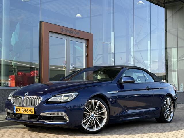 BMW 6-SERIE Cabrio 650i High Executive | Bang & Olufsen | Head-Up | ACC | Leder | Stoelverwarming |