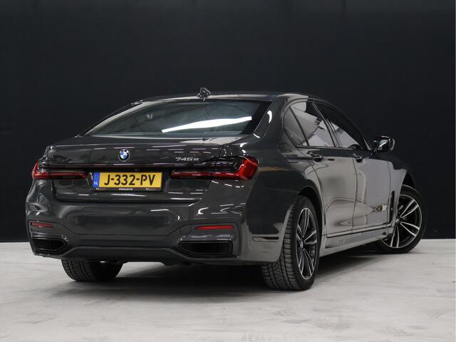 BMW 7-SERIE 745e High Executive M Sport [SCHUIFKANTELDAK, HARMAN/KARDON, APPLE CARPLAY, ANDROID, ELEKTRISCH VERSTELBARE STOELEN V+A, STOELMASSAGE V+A, LUCHTVERING, 360 CAMERA, HEAD-UP, STUURVERWARMING, STOELVERKOELING, STOELVERWARM