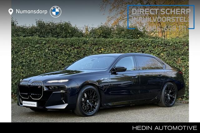 BMW 7-SERIE M760e xDrive | M-Sport Pro | 20'' | B&W | Elek. portier. | Driv. + Park. Prof. | Stoelvent. + Massage voor/achter | Theatre Screen | Kristal koplamp | Trekhaak | Exe. Driv. Pro | Act. Steering | Panorama.