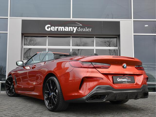 BMW 8-SERIE M850i 531pk xDrive High Executive Sunset Orange 4W Sturing Carbon Core