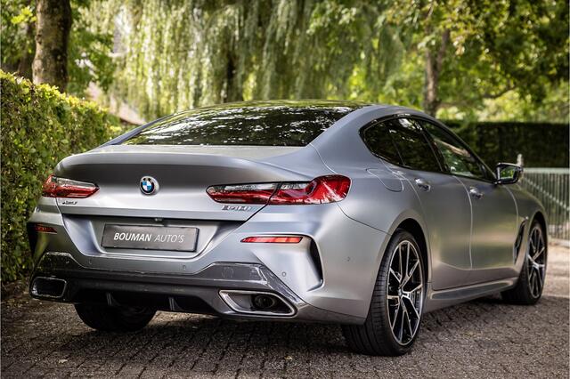 BMW 8-SERIE Gran Coupé 840i xDrive M Sport Frozen Grey Individual Achterasbesturing Soft Close Laser Panorama