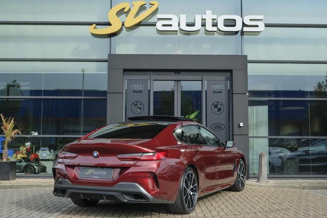 BMW 8-SERIE Gran Coupé 840i 333pk M-sport xDrive Panoramadak M8 seats Bowers&Wilkins Stoelkoeling Aventurin Rot 20" LMV
