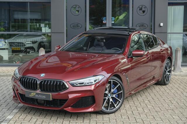 BMW 8-SERIE Gran Coupé 840i 333pk M-sport xDrive Panoramadak M8 seats Bowers&Wilkins Stoelkoeling Aventurin Rot 20" LMV