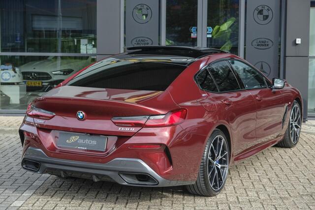 BMW 8-SERIE Gran Coupé 840i 333pk M-sport xDrive Panoramadak M8 seats Bowers&Wilkins Stoelkoeling Aventurin Rot 20" LMV