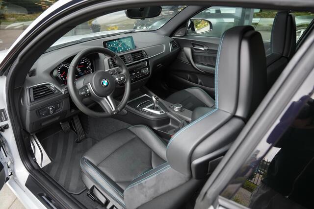 BMW M2 Competition 411pk DCT Coupé |Track pack|M-performance carbon|schuif/kantel|20" Wheelforce||Harman&Kardon|Apple Carplay|stoelverwarming|