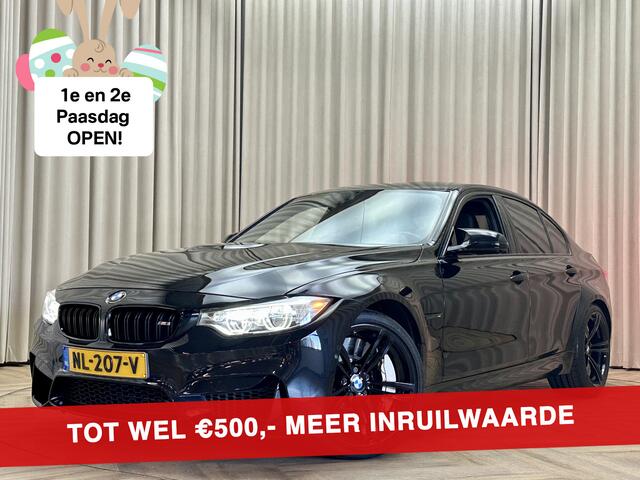 BMW M3 3-serie DCTA *Keramisch* BLACK EDITION / Carbon dak / HUD / Harman Kardon / Stuur/Stoelverwarming / Keyless / 19"M-velg