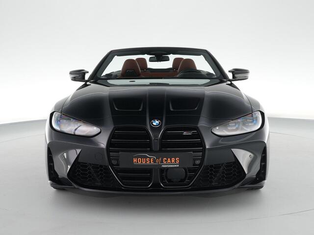 BMW M4 Competition Cabrio 510pk xDrive |dealer onderhouden|M-sport|M-sportstoelen|Laser LED|HUD|memory|Carbon interieur|nekverwarming|Apple Carplay|stoelventilatie & verwarming|