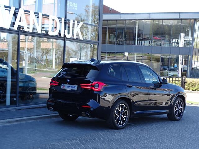 BMW X3 xDrive30e High Exe M-Sportpakket Elek-trekhaak Pano-Dak Laserlicht Cockpit Plus Head-up HiFi Driv.Ass. Comforttoegang 19"LM Velgen