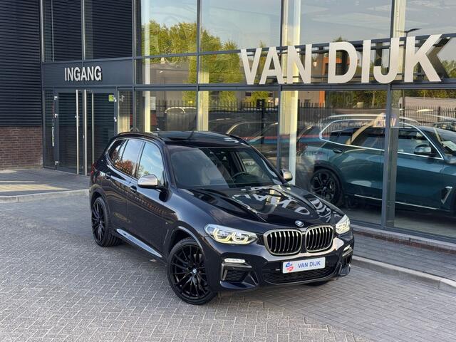 BMW X3 M40i xDrive High Exe Pano.Dak Elek.Stoelen Driv.Ass Nav.Pro Head-up Leder 21" LM Velgen