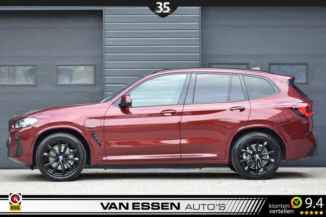 BMW X3 xDrive30e High Executive M-Sport Pano Head-Up Trekhaak Keyless *Aventurin Red Metallic* Uniek!