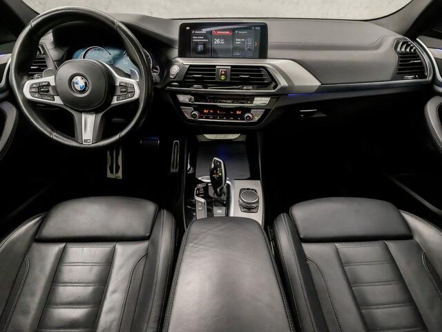 BMW X3 xDrive30i M Sport High Executive 252Pk Automaat (PANORAMADAK, M PAKKET, GROOT NAVI, SFEERVERLICHTING, DEALER ONDERHOUDEN, VIRTUAL COCKPIT, CAMERA, GETINT GLAS, ADAPTIVE CRUISE, STOELVERWARMING ACHTER, DISPLAY KEY, NIEUWSTAAT