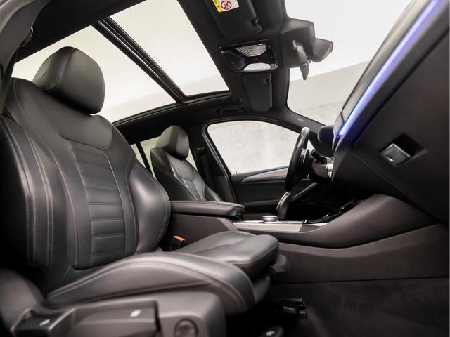 BMW X3 xDrive30i M Sport High Executive 252Pk Automaat (PANORAMADAK, M PAKKET, GROOT NAVI, SFEERVERLICHTING, DEALER ONDERHOUDEN, VIRTUAL COCKPIT, CAMERA, GETINT GLAS, ADAPTIVE CRUISE, STOELVERWARMING ACHTER, DISPLAY KEY, NIEUWSTAAT
