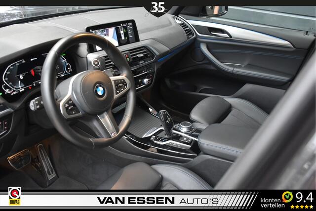 BMW X3 xDrive30e High Executive M-Sport Pano Navi Carplay Led Camera 20 Inch!