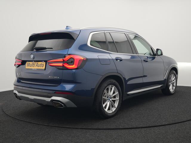 BMW X3 xDrive30e LCI FACELIFT MODEL Plug In Hybrid 293pk Dealer O.H PHEV | Trekhaak af Fabriek | Panodak | Laser LED | 360 Camera | Head Up | Lederen Sportstoelen Memory | Keyless | Apple Carplay |