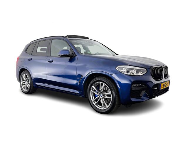 BMW X3 xDrive30e Business Edition Plus (INCL-BTW) *PANO | LUXURY-LEATHER | FULL-LED | DIGI-COCKPIT | HIFI-SOUND | CARPLAY | DAB+ | HEATED-SPORTSEATS | AMBIENT-LIGHT | TOWBAR | PRIVACY-GLASS | CARPLAY | SHIFT-PADDLES | 19''ALU*