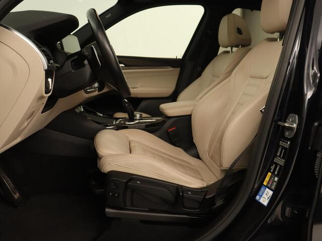 BMW X3 xDrive30e M Sport | Panoramadak | Trekhaak | Head-Up | Stoelverwarming | Leder | Live Cockpit | Stuurverwarming | Carplay | Camera | 20'' | Navigatie | Keyless | PHEV | Plug In