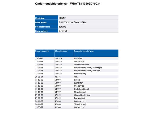 BMW X3 xDrive30e eDrive Edition Panoramadak / Trekhaak / Leder-Sport / Pdc+Camera / Stoel-Stuurverwarming / Harman Kardon / NL auto /