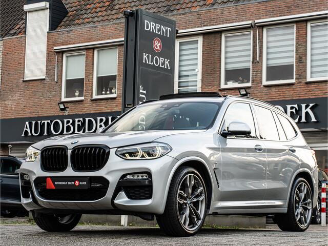 BMW X3 xDrive20i High Exe M-Sport ORG NL PANO 21 INCH ELEK TREKHAAK LEDER ADAP LED SHADOW LINE