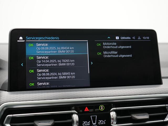 BMW X3 xDrive30e M Sport FACELIFT Plug In Hybrid 293pk Dealer O.H. PHEV | Laser LED | Panodak | Head Up | 360 Camera | Lederen Sportstoelen Memory & Verwarmd | Apple Carplay | Sfeerverlichting | Stuur Verwarmd | Keyless | Blis | Navigatie | Virtual | DAB |