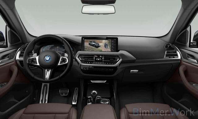 BMW X3 xDrive30e High Ex. M-Sport |Pano|Leer|Memory|360Cam|HUD|HIFI|Trekhaak|Tansanit