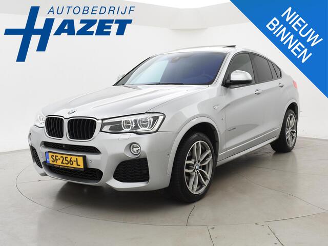 BMW X4 xDrive20d 190 PK M-SPORT + SCHUIFDAK | HEAD-UP | 360 CAMERA | APPLE CARPLAY | LEDER