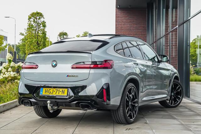 BMW X4 M40i xDrive 360pk High Executive |dealer onderhouden|M-sport|schuif/kantel dak|Harman&Kardon|Laser LED|memory|carbon interieur|trekhaak|shadow-line|Apple Carplay|21" lichtmetalen velgen|