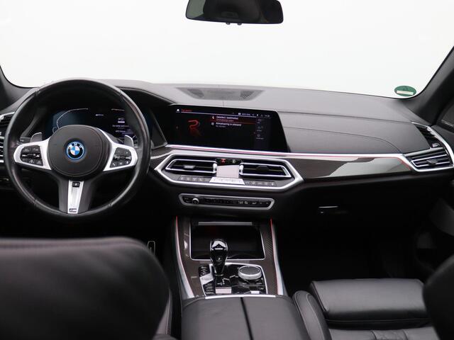 BMW X5 xDrive45e High Executive 394PK AUT8 M-Sport, Harman Kardon, Pano-Schuifdak, Luchtvering, Adaptieve Cruise Controle, Head-Up Display, Keyless, Memorystoelen, 360gr. Camera, 21" LM Velgen