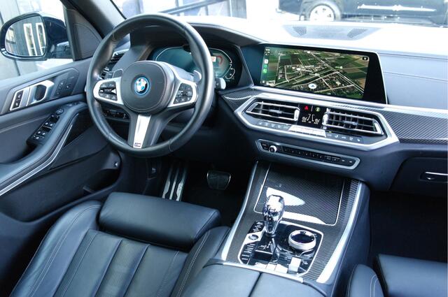 BMW X5 xDrive45e High Executive M- Pakket | 22" | Carbon | Laser | Head-Up | Drive Assist + | Sfeerverl. | Dealer onderhouden