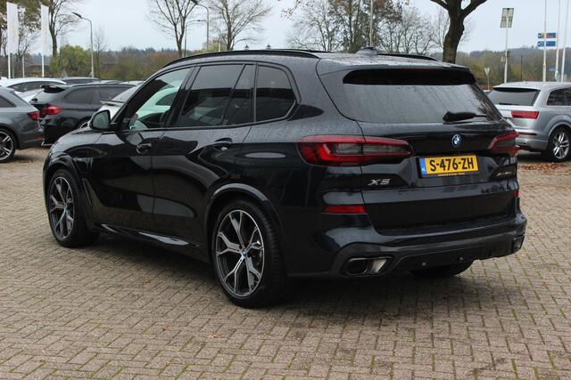 BMW X5 xDrive45e High Exe. M Sport / Trekhaak / Panoramadak / 360Camera / Head-up / Harman Kardon / 20'' / Laser LED / Dodehoek / ACC / Leder / Stoelventilatie / Stoelverwarming 4x / Stuurverwarming
