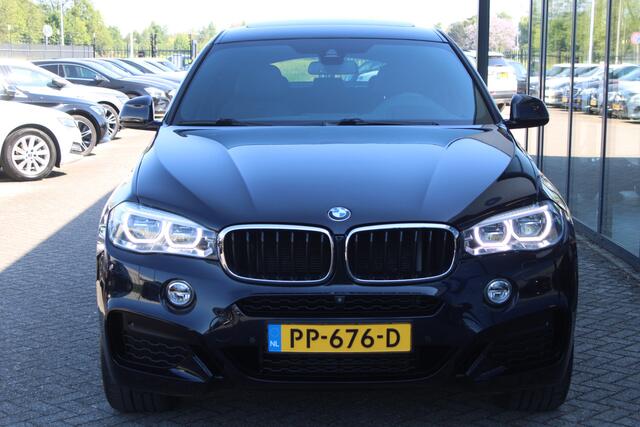 BMW X6 xDrive35i High Executive SCHUIFDAK H&K HEAD-UP TREKHAAK NL AUTO
