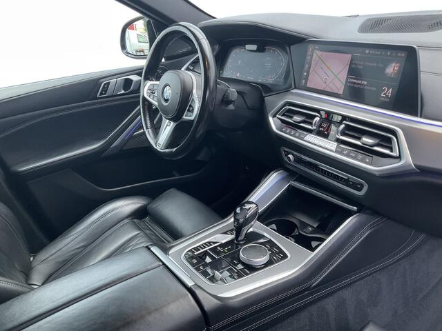 BMW X6 xDrive40i M-Sport Luchtvering 360cam Pano HK Elek.Trekhaak Skylounge Carbon BOMVOL!