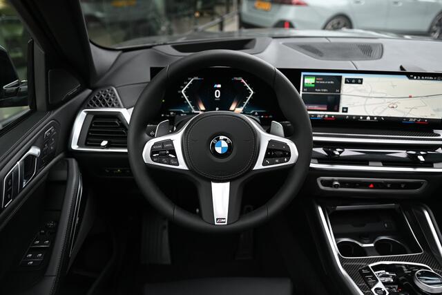 BMW X6 xDrive40i High Executive M Sport Automaat / Panoramadak / Trekhaak / Massagefunctie / Parking Assistant Professional / Soft-Close / Active Steering