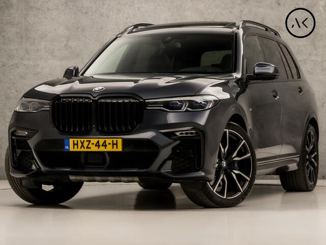 BMW X7 xDrive40i M Sport High Executive 7 Persoons 340Pk Automaat (SKYLOUNGE PANORAMADAK, ALCANTARA HEMELBEKLEDING, SOFTCLOSE, LUCHTVERING, LASER KOPLAMPEN, HEAD-UP DISPLAY, 360 CAMERA, HARMAN/KARDON, OFFROAD PAKKET, COMFORT ZETELS, NIEUWSTAA